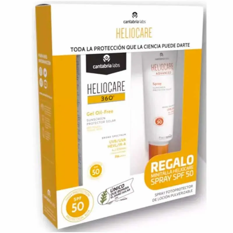 Heliocare 360º Oil Free Gel SPF50 50ml + omaggio