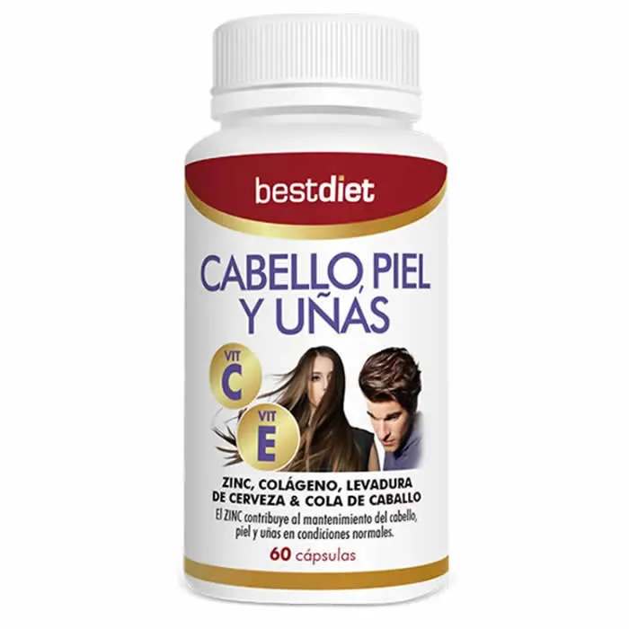 La migliore dieta per la cura di capelli, pelle e unghie 60 capsule