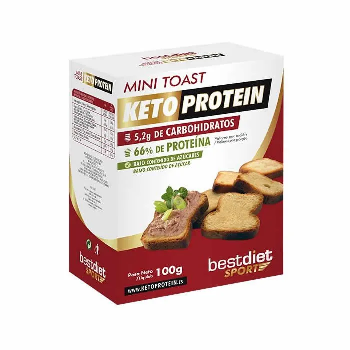 Mini toast proteico chetogenico 100 g