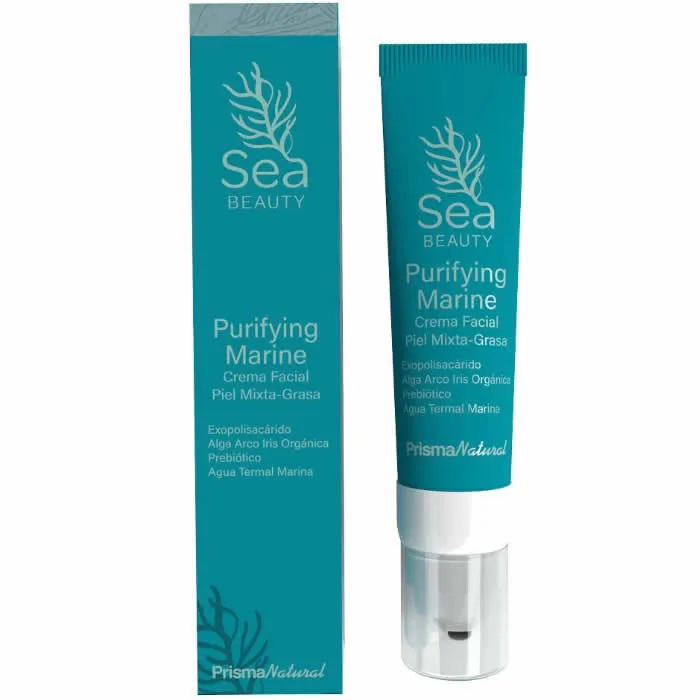 Sea Beauty Emulsione Viso Marina Purificante per Pelli Miste 50 ml