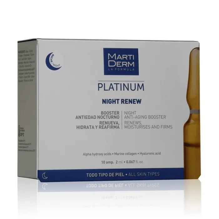 Martiderm Platinum Night Renew 10 fiale da 2 ml
