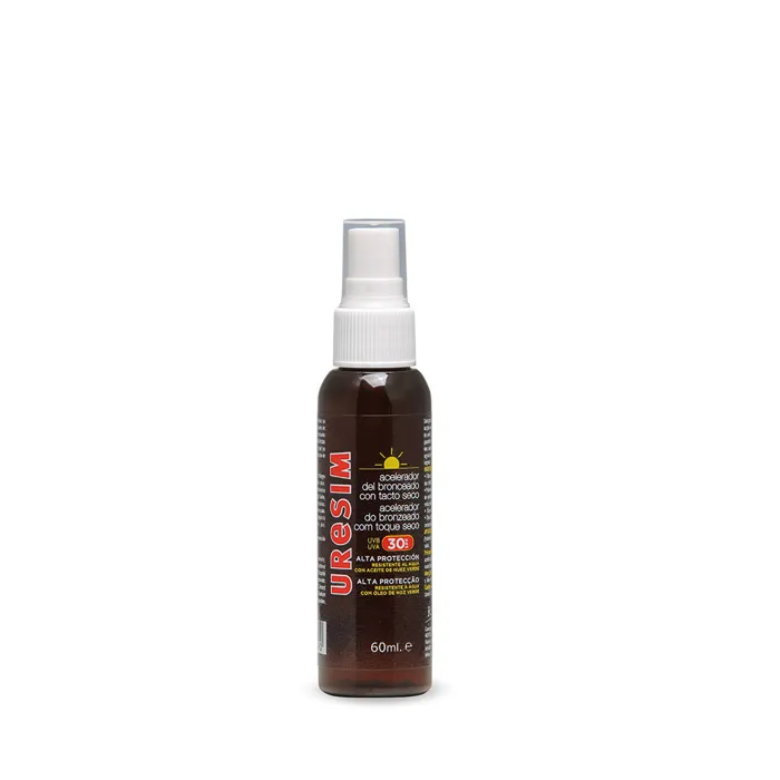 Acceleratore di abbronzatura all’olio secco Uresim SPF30 60ml