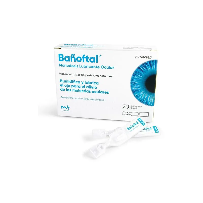 Lubrificante oculare Bañoftal M4pharma 20 dosi monodose