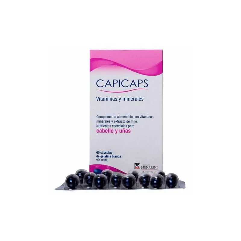 Menarini Capicaps Capelli e Unghie 60 Capsule