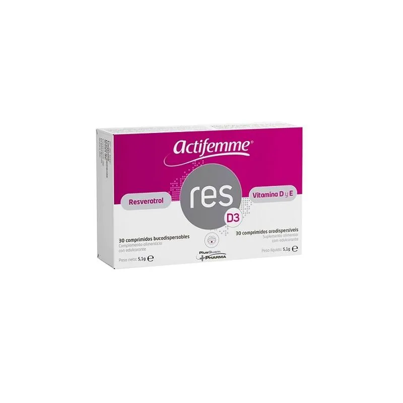 Actifemme Resveratrolo RES D3 | Vitamina D 30 compresse