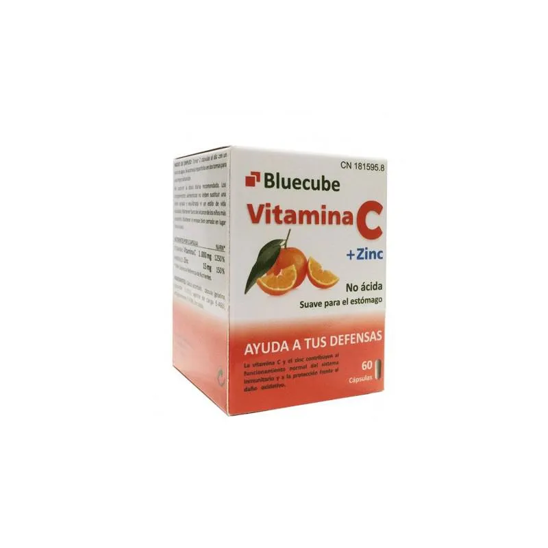 Bluecube Vitamina C Zinco 60 Capsule
