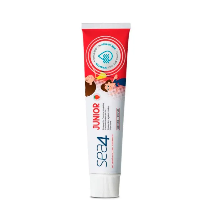 Dentifricio SEA4 Junior al gusto di fragola 75 ml