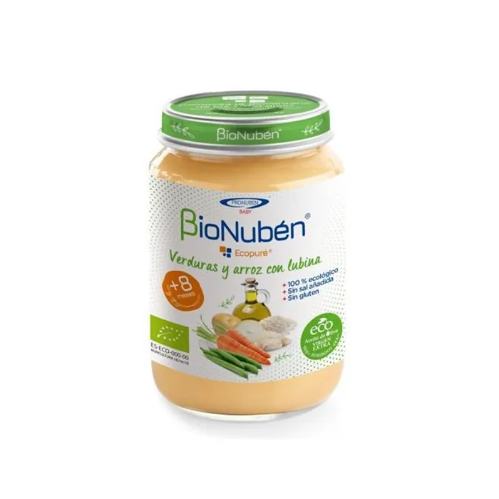 Bionubén Ecopure Verdure Riso Branzino 250g