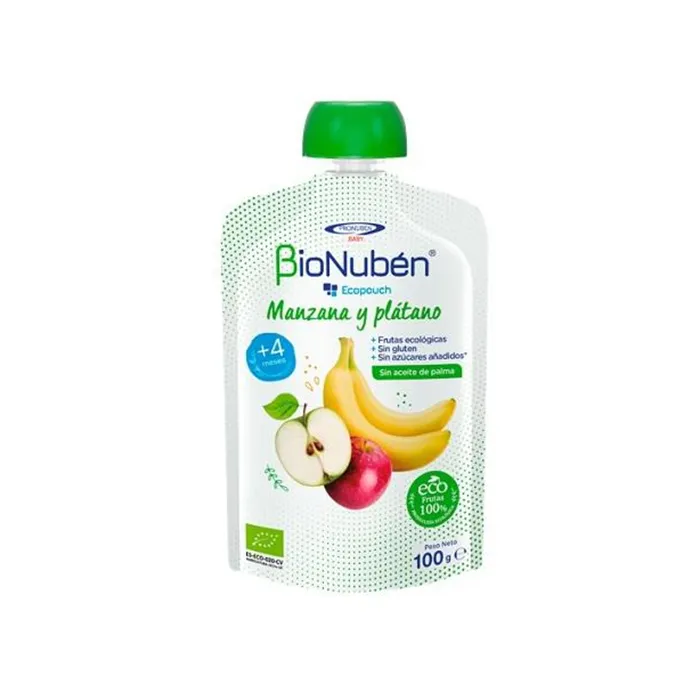 Bionubén Eco Pouch Mela e Banana 100g