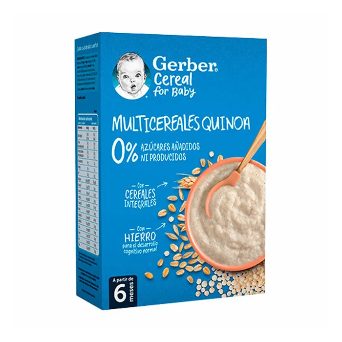 Gerber Multi Cereali Quinoa 0% 270g