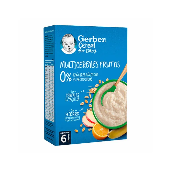 Gerber Multi Cereal Fruit 0% 270g