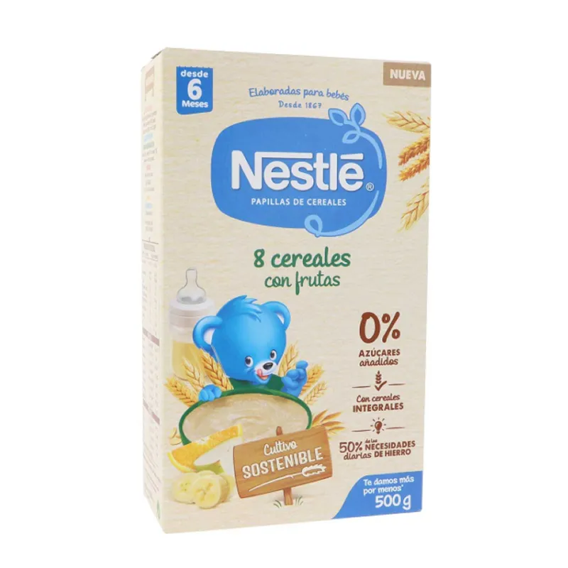 Nestlé 8 Cereali Integrali con Frutta 500g