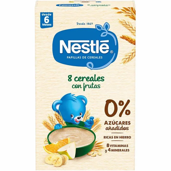 Nestlé 8 Cereali Integrali con Frutta 475g