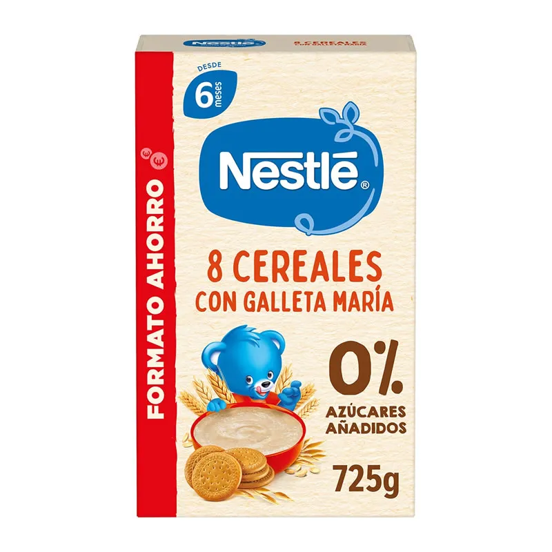 Nestlé Nestlé Porridge 8 Cereali con Mary Cookie 725g