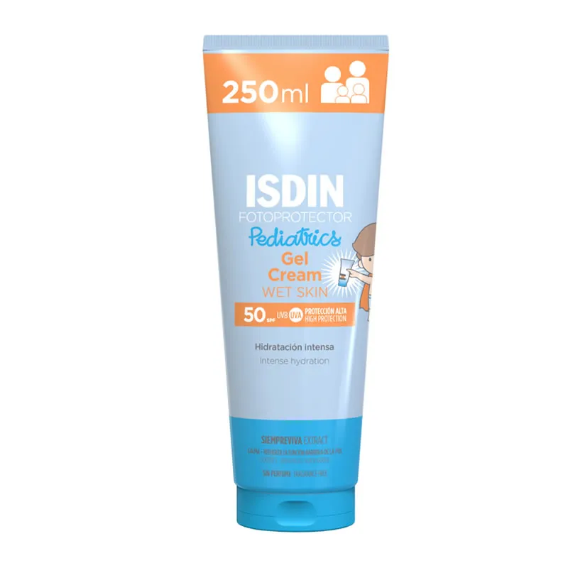 Isdin Sunscreen Pediatrics Spf 50+ Gel Cream 250ml Isdin Sunscreen Pediatrics Spf 50+ Gel Cream 250ml