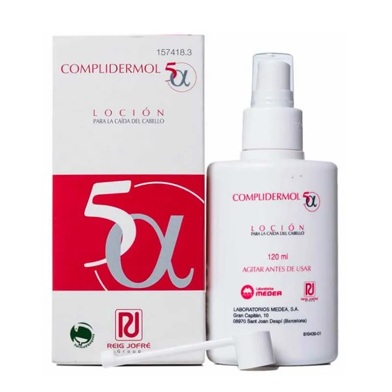 Complidermol 5 Alfa Lozione per la caduta dei capelli 120 ml
