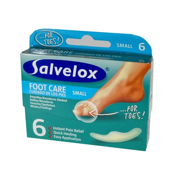 Salvelox Foot Care Piccole Vesciche 6 Unità 21×64 mm.