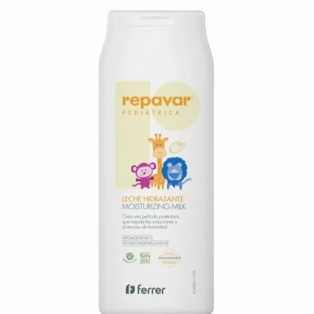 Latte idratante pediatrico Repavar 200 ml
