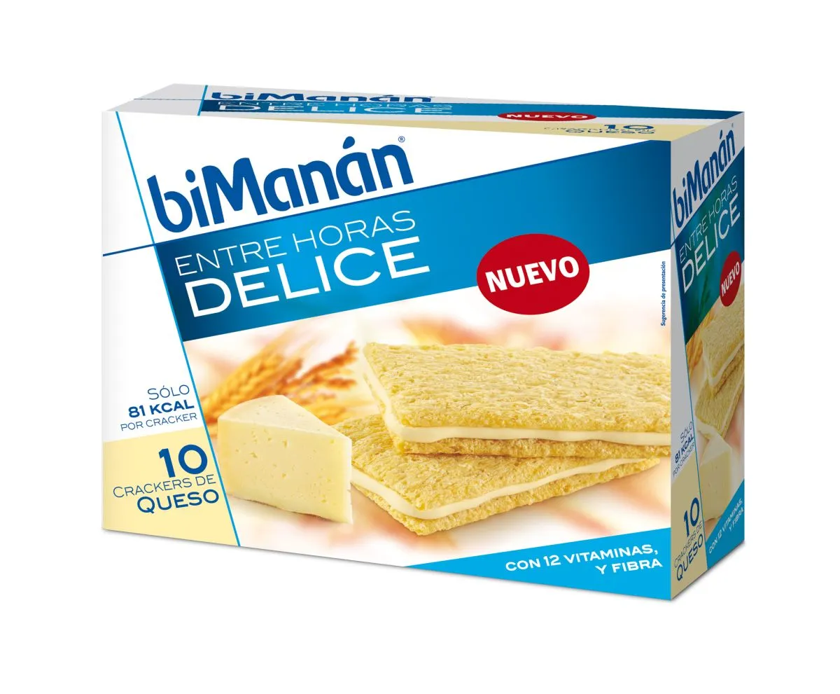 Crackers al formaggio Bimanán Komplett 10x 20 g