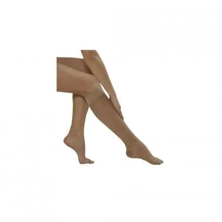 Calze Medilast a punta corta beige taglia XL