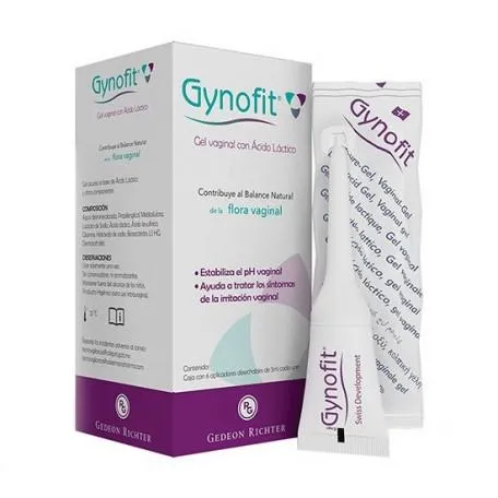 Gynofit Gel Vaginale con Acido Lattico 6 Applicazioni Aristo
