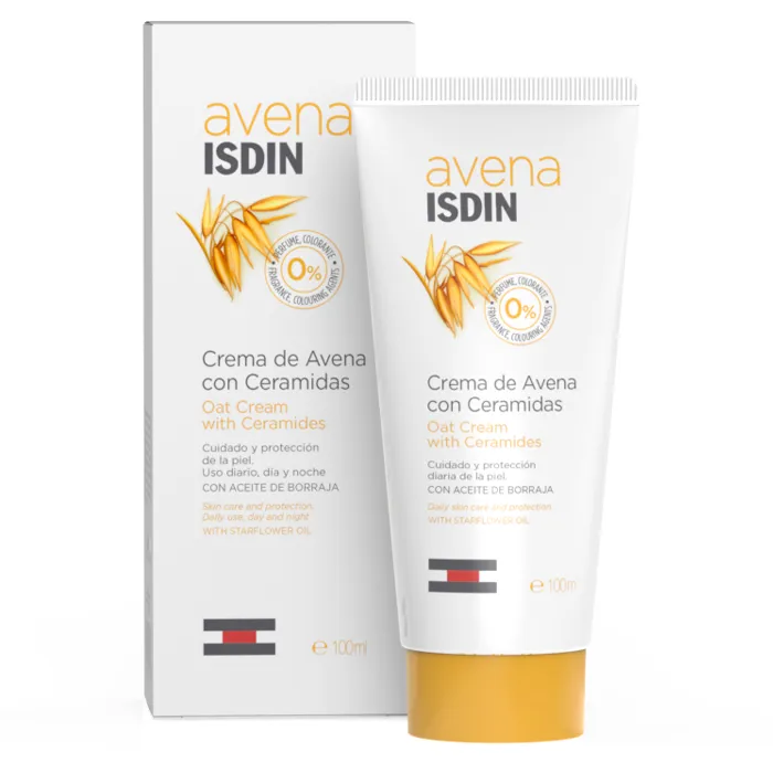 Isdin Oatmeal Cream With Ceramides 100ml Isdin Oatmeal Cream With Ceramides 100ml
