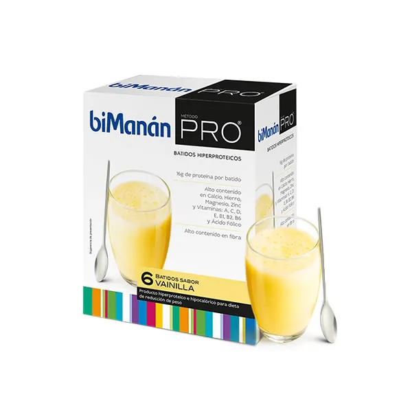 Bimanán Pro Vanilla Milkshake 6 unità