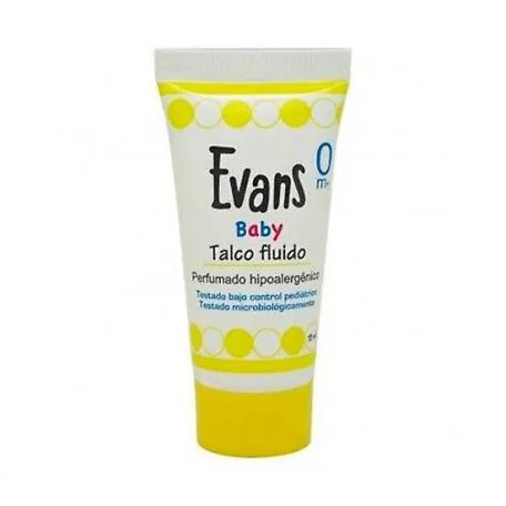 Talco fluido Evans Baby 75 ml