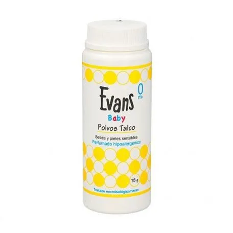 Talco Evans Baby 75 g