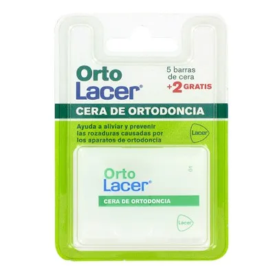 Orto Lacer Spazzolino protettivo per cera ortodontica 7 barre