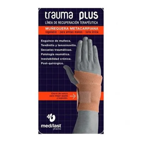 Trauma Plus Medilast Bg U Tutore per polso metacarpale