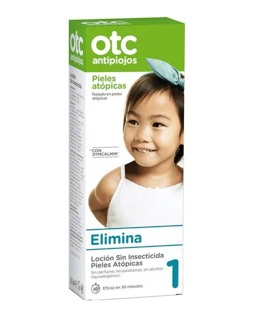 Lozione da banco anti-pidocchi per pelle atopica 125 ml