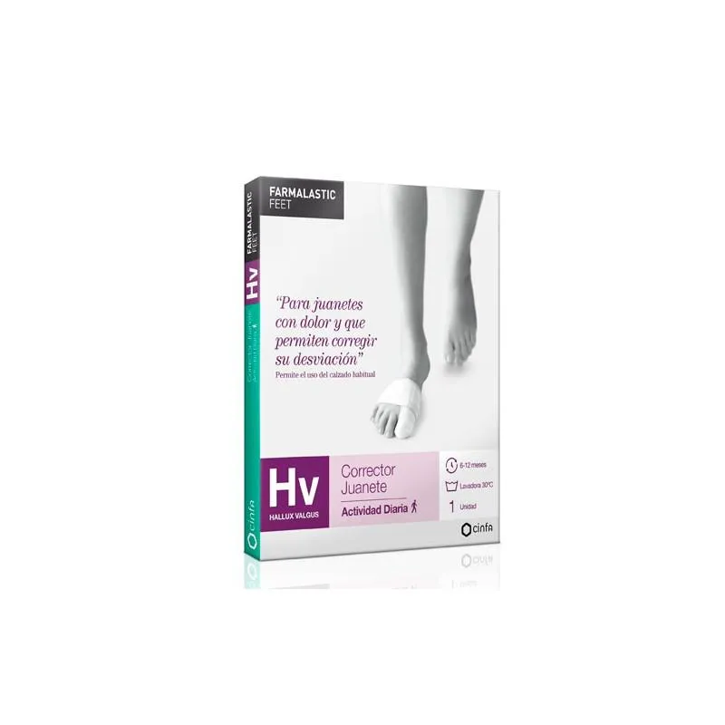 Correttore per alluce valgo Farmalastic T-Medium 1 pz
