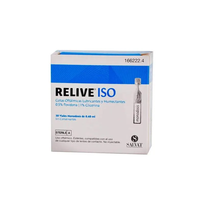 Relive Iso Sterile Collirio Oftalmico 30 Monodose