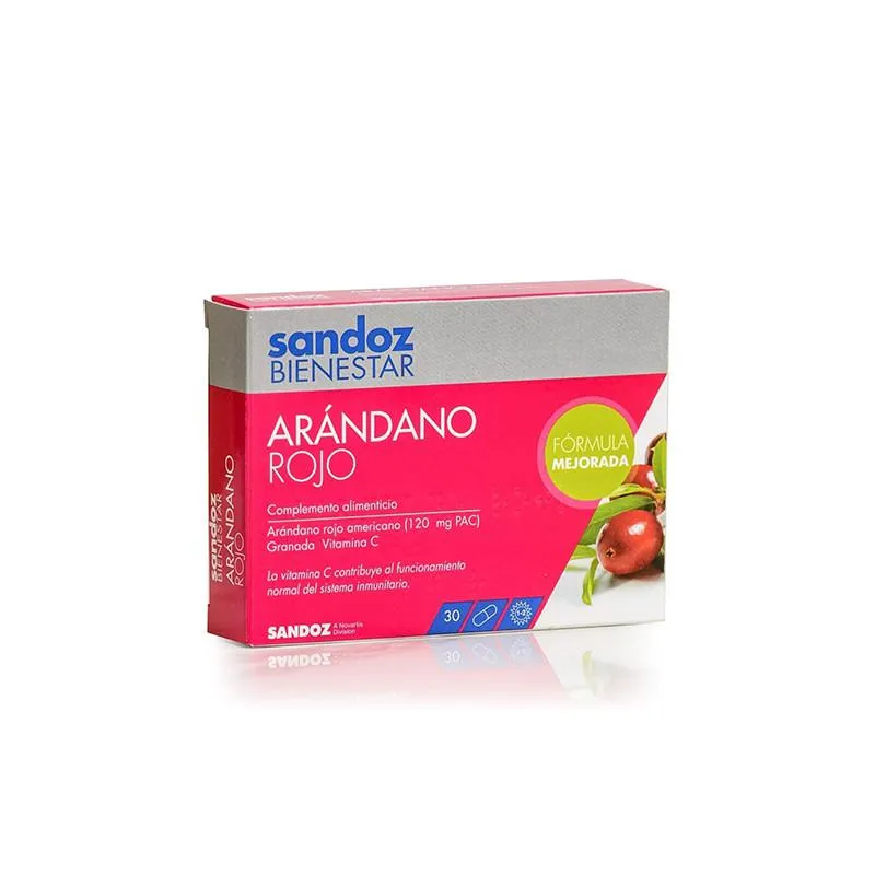 Sandoz Cranberry 30 capsule Cranberry Wellness