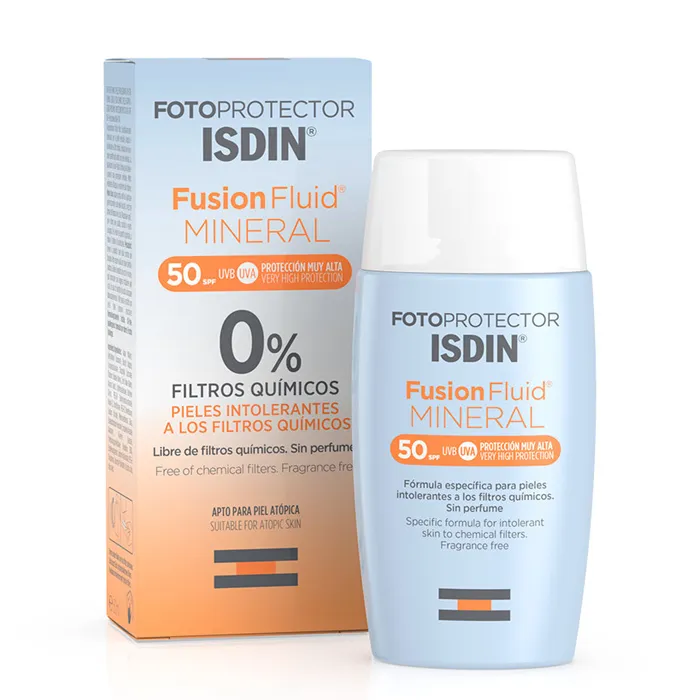 Isdin Fusion Fluid Mineral Spf50 50ml Isdin Fusion Fluid Mineral Spf50 50ml