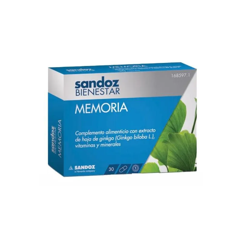 Sandoz Wellness Memory 30 cps