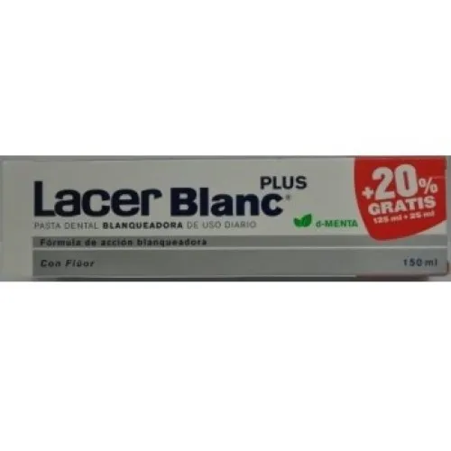 Dentifricio sbiancante alla menta Lacer Blanc Plus 75 ml