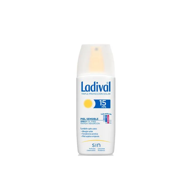 Ladival Sensitive Allergy Skin Gel Spray SPF15 150 ml