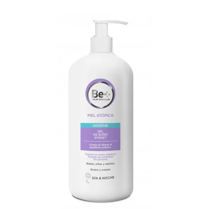 Be+ Gel da bagno senza sapone per pelle atopica 400 ml