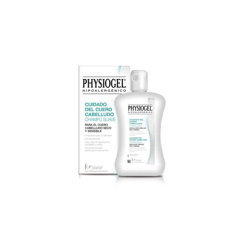Stiefel Physiogel Shampoo Gel Shampoo Delicato per Cuoio Capelluto Secco e Sensibile 250ml
