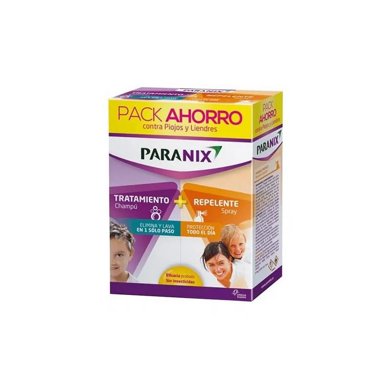 Paranix Eliminate 2 Shampoo Spray Trattamento Pidocchi e Lendini