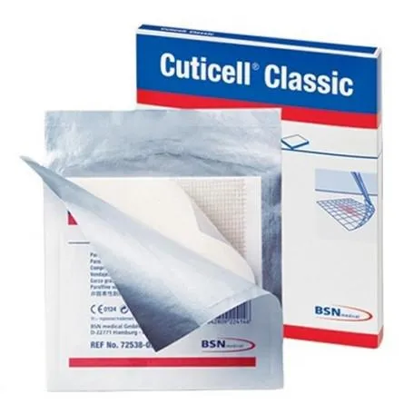 Cuticell Garza Paraffina 5×5 cm 5 Unità BSN Medical