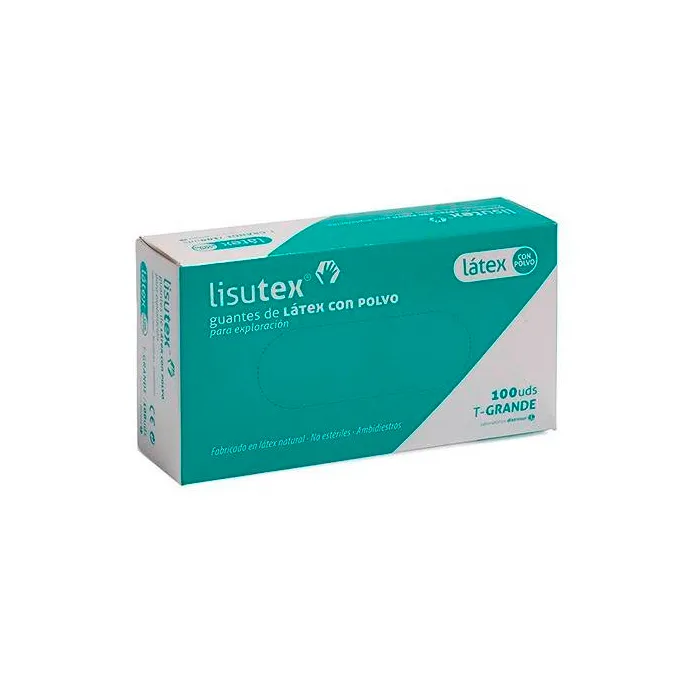 Guanti in lattice Lisetex 100 taglia media