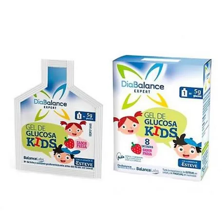 Dia Balance Gel al glucosio pediatrico 8 unità