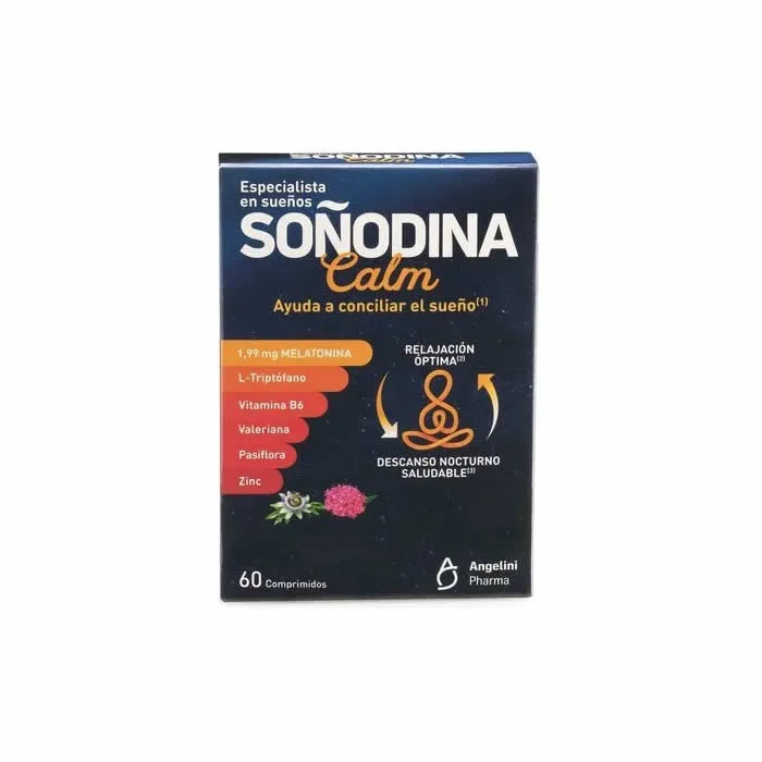 Soñodina Calm Melatonin 1.99 mg 60 Tablets Soñodina Calm Melatonin 1.99 mg 60 Tablets