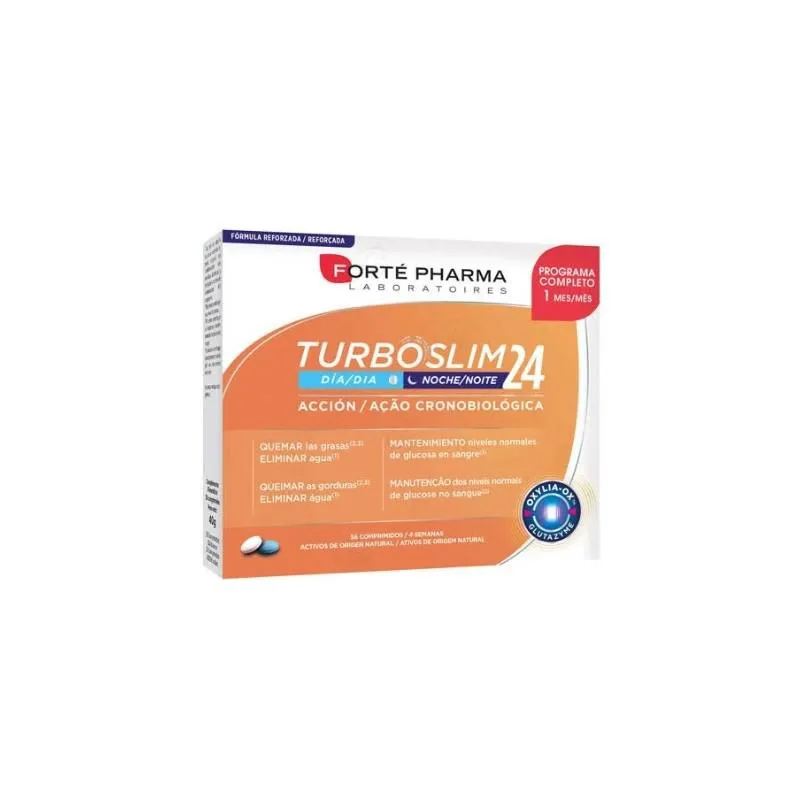 Forté Pharma Turboslim Cronobiologici Action 24 56 comp