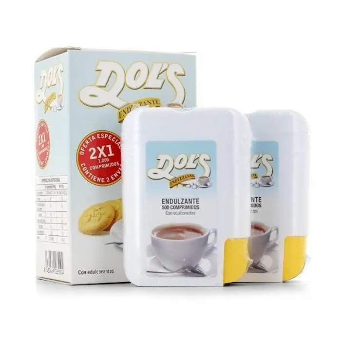 Dols Dolcificante Duplo 500 + 500 Compresse