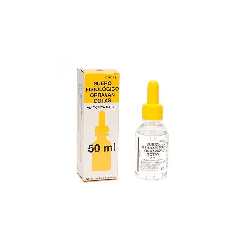 Gocce di siero fisiologico Orravan 50 ml