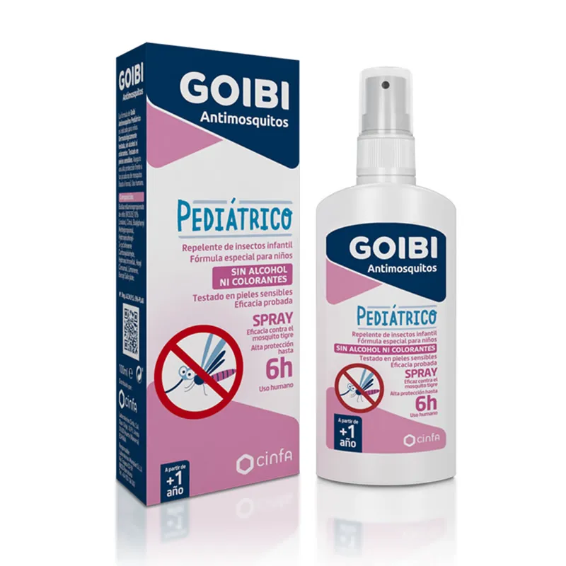 Spray repellente per zanzare pediatrico Goibi 100 ml